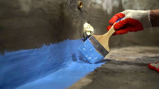 SJ Waterproofing Pros commercial waterproofing team near Oradell, NJ